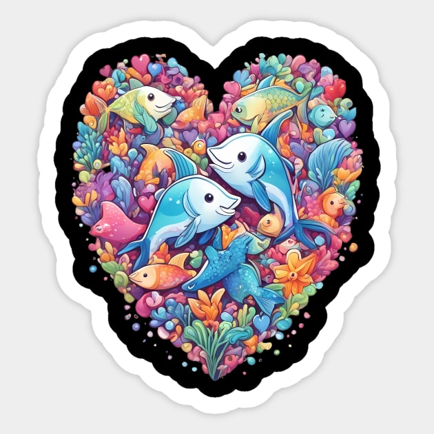 Fishing Life Sticker by animegirlnft